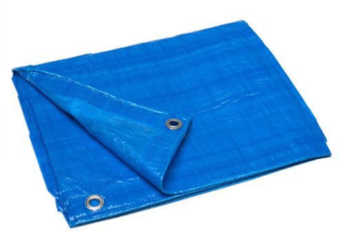 BLUE POLY TARP LIGHTWEIGHT WATERPROOF (40' x 53') BLUE POLY TARP LIGHTWEIGHT WATERPROOF (40' x 53')