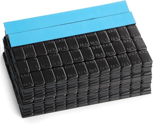 Poids d'équilibrage adhésif haute densité en acier noir de 3 kg pour jante alu