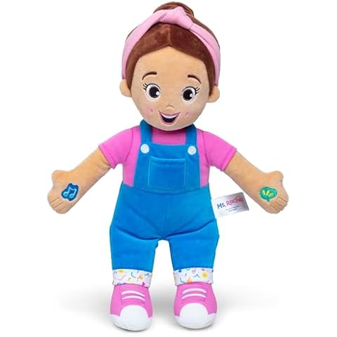 Ms. Rachel Official Speak & Sing Doll, 16” Tall Interactive Toy with 4 Songs & 16+ Phrases, Toddler Toys for Girls & Boys Ages 6 Months to 3+ Years Cover