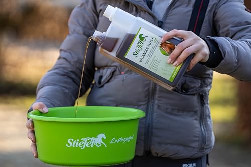 Stiefel Wurmkräutersaft für Pferde, aus einer 100% naturbelassenen Kräutermischung, kann zur Unterstützung der Darmflora beitragen, keine Wurmkur, flüssig, 1l