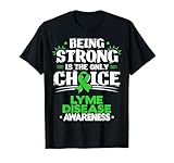 Photo Gallery maglietta verde lime con nastro lyme disease awareness maglietta Photo Gallery maglietta verde lime con nastro lyme disease awareness maglietta