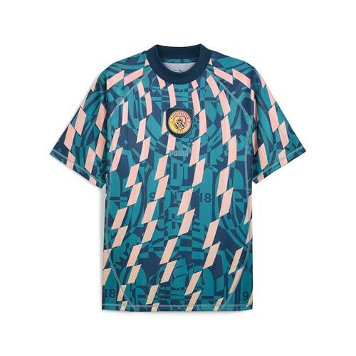 PUMA Manchester City ftblStatement Retro Trikot blautuerkis XL