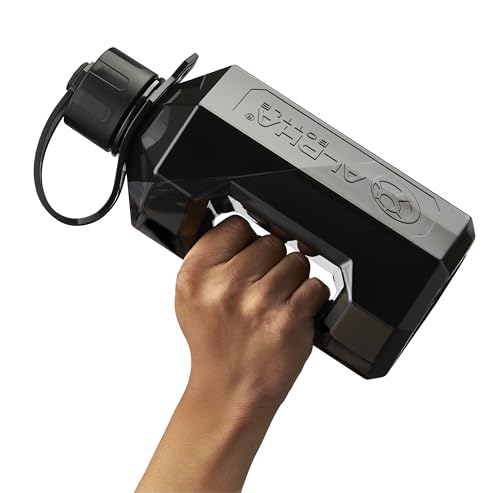 Alpha Designs | Water Bottle 1.6l | 1 Litre Water Bottle | Large Water Jug | BPA Free & Leakproof | For Men, Sports, Gym & Travel | Black Alpha Designs | Water Bottle 1.6l | 1 Litre Water Bottle | Large Water Jug | BPA Free & Leakproof | For Men, Sports, Gym & Travel | Black