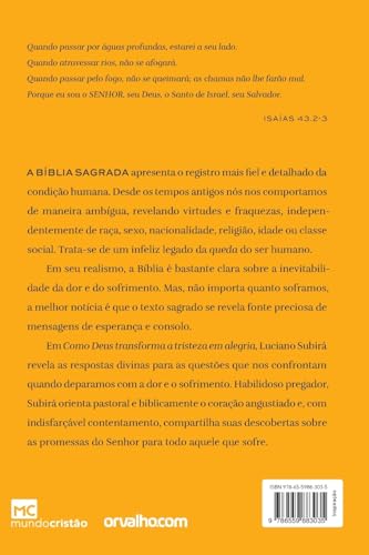 Como Deus transforma a tristeza em alegria