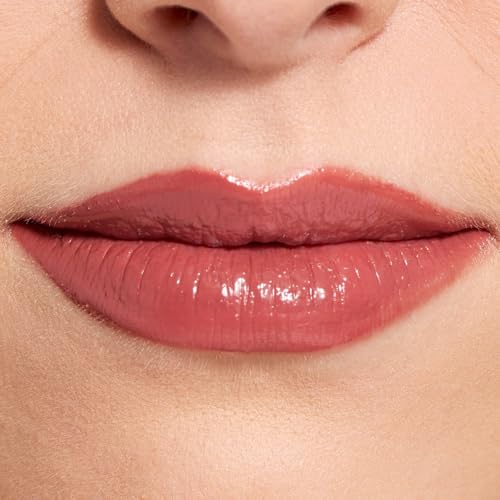 Image of Revolution Pout Lip Gloss Stick - Toffee Nude | Juicy Tint with Glossy Balm Finish | Moisturizing, Lightweight & Non-Sticky | Vegan & Cruelty-Free | 3g