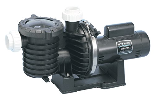 Pentair Sta-Rite P6E6C-204L Max-E-Pro Energy Efficient Single Speed Full Rated Pool and Spa Pump, 1/2 HP, 115/230-Volt