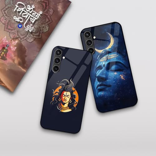 Image of COLORflow Back Cover Compatible with Samsung S23 FE 5G | Shiv Ji, Mahadev, Bholenath, God Customized | Shockproof TPU Bumper with Camera Protection Back Cover Compatible with Samsung Galaxy S23 FE 5G