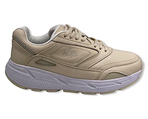 Columbus Wfp Walking Boost Shoes For Women - Extra Comfortable Everyday Sneakers For Women - Beige, Us 9.5, X Wide #TOP2