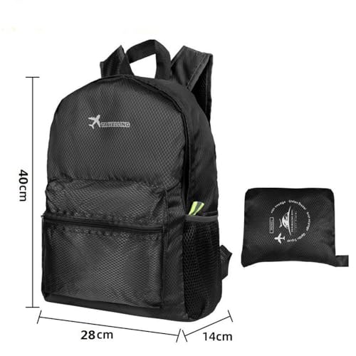 Mochila plegable impermeable para hiking y camping miniatura 2