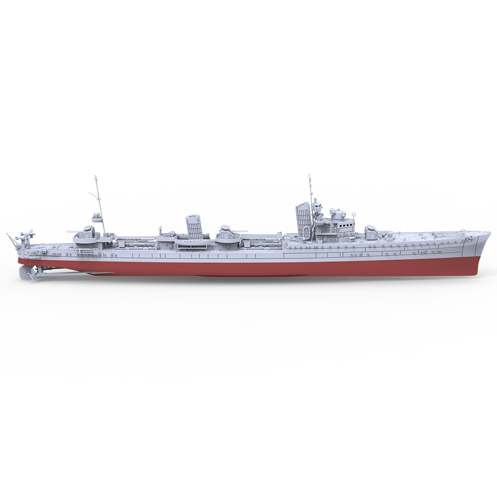 MRY-SFW SSC350740S-A 1/350 zestaw do budowy modelu wojskowego włoski niszczyciel klasy nawigacyjnej Giovanni da Verrazzano 1940 pełny kadłub