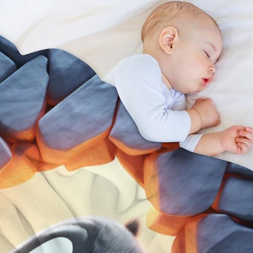 Couvre-lit pingouin en flannel pour des soirées douces