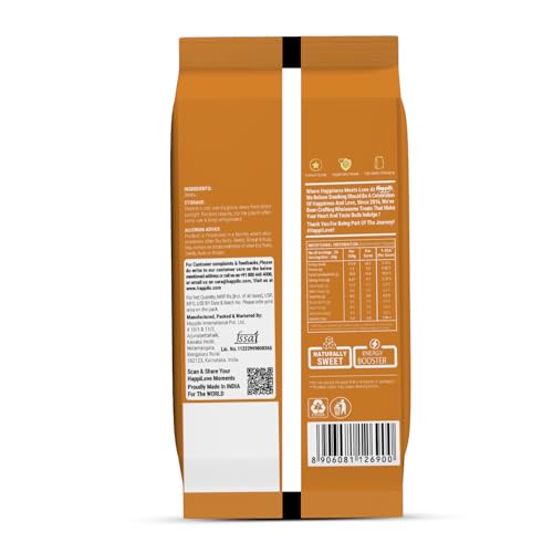 Image of Happilo Premium International Arabian Dates 500g (Pack Of 3), Healthy snacks, Dry fruits, Khajoor, Khajur, Rich in Fiber, Vitamins and Minerals, Naturally Sweet, Soft and Full of Flavor
