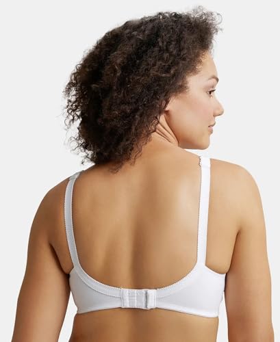 Image of Jockey 1841 Minimizer Bra | Wirefree | Non Padded | Full Coverage with Broad Fabric Straps | Microfiber Nylon Elastane Fabric