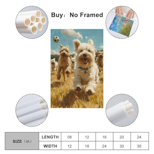 Cuadros decoracion de cachorros para crear un dormitorio infantil acogedor y tierno 2
