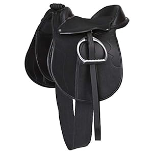 Kerbl Zadelset Economy Pony, zwart, 325415