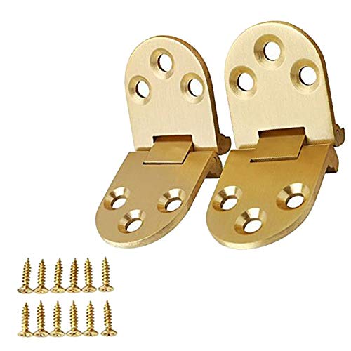 Gimiton 10 Pcs Sewing Table Hinges Sewing Machine Table Folding Flip