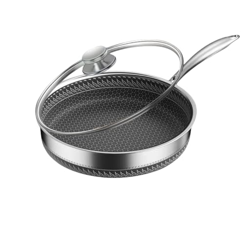 Ladfrol �t���C�p�� ���ؓ� 316�X�e�����X�| �[�^ ���ϋv�� �[�^ �n�j�J���p�^�[���̏ł��t���h�~�p�� �R�[�e�B���O����Ă��Ȃ� 7�w�\�� �f�����M�`�� �K�X�R����/IH�R����/�d�C�R�����Ή� (30cm,�ӂ�������) [���s�A���i]