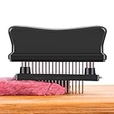 Vasdoo Meat Tenderizer, 48 Stainless Steel Sharp Needle Blade Kitchen Tool for Tenderizing Steak, Beef,Marinade and BBQ