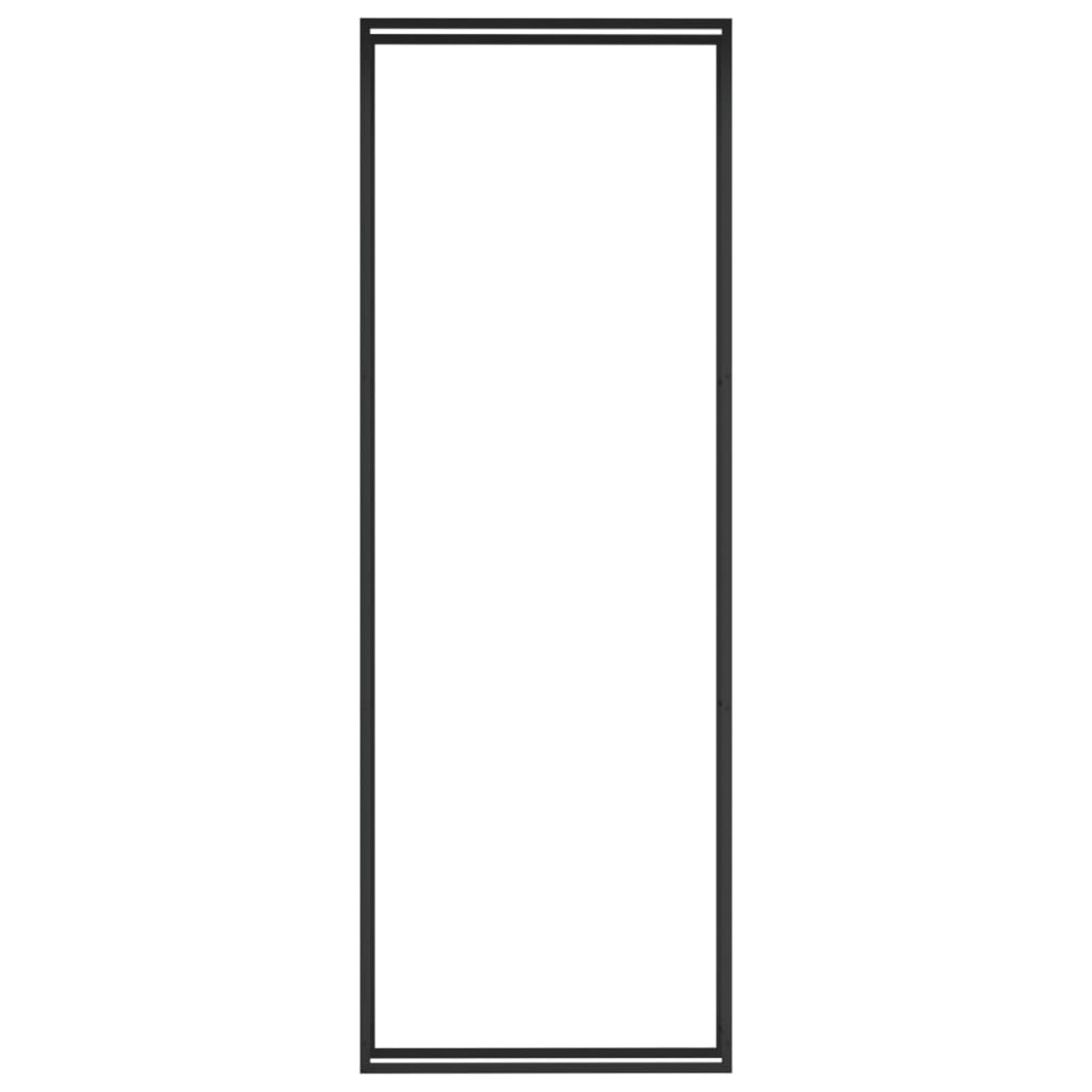 Leñero de Acero Negro Mate 110x28x312 cm, Leñero Exterior, Guardar Leña Exterior, para Guardar Leña, Almacenaje Leña, Estante De Leña - SPU:350312