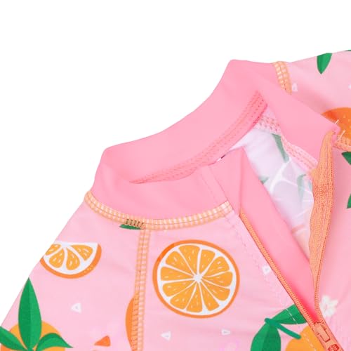 Image of XFGIRLS Baby /Toddler Girls Swimsuit Long Sleeve One-Piece Bathing Suit Rash Guard