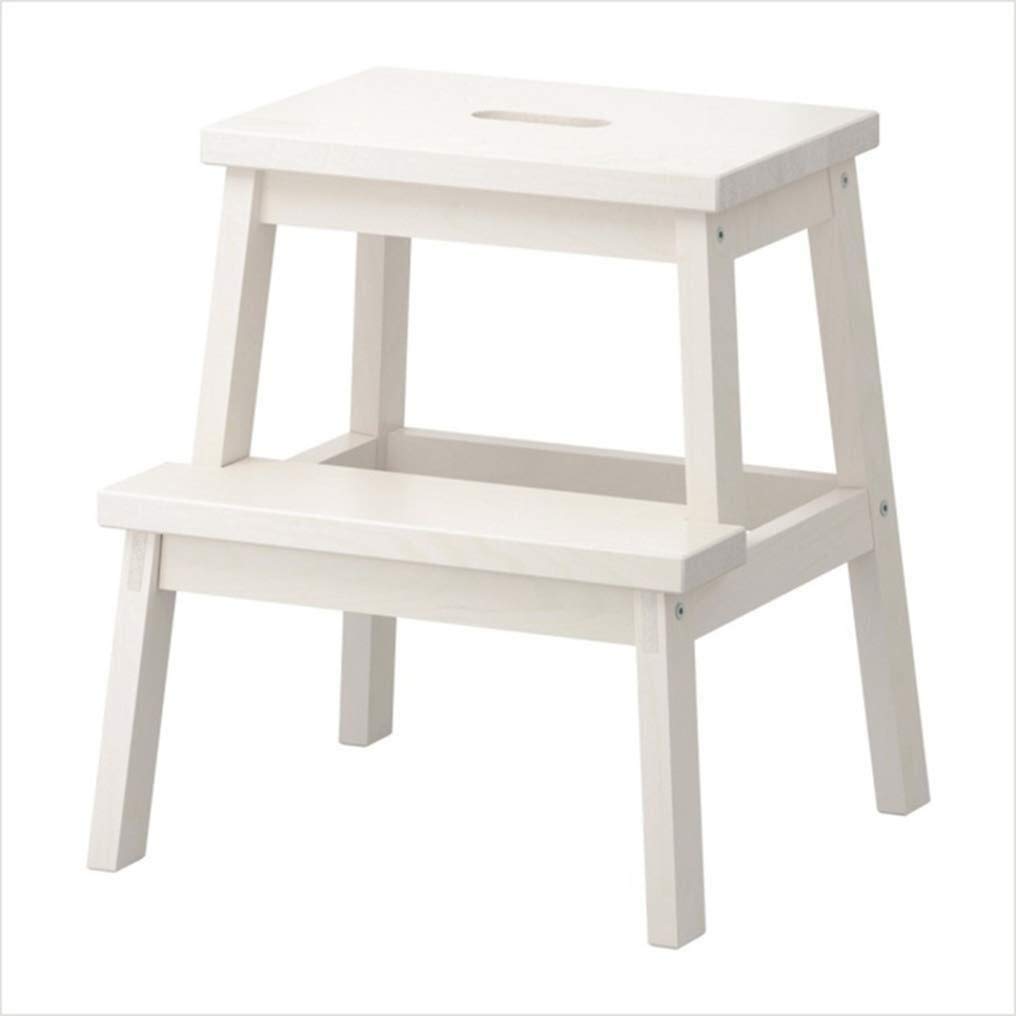 Tabouret d'escalade d'intérieur escabeau bois 2 marches