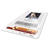 GBC HeatSeal UltraClear Thermal Laminating Pouches, Badge ID Card Size, Clear, 100 Pack (3200016), Model: 3200016B, Gadget & Electronics Store