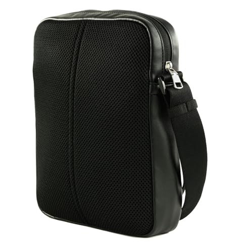 Crossover negro Calvin Klein Jeans con correa ajustable y monograma 4