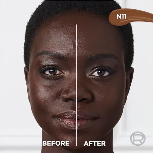 L'Oreal Paris True Match Radiant Serum Concealer, Brightening Under Eye Concealer Make Up with 1.5% Hyaluronic Acid and Caffeine, N11, 0.33 Oz - image 2