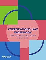 Corporations Law Workbook 0190322985 Book Cover