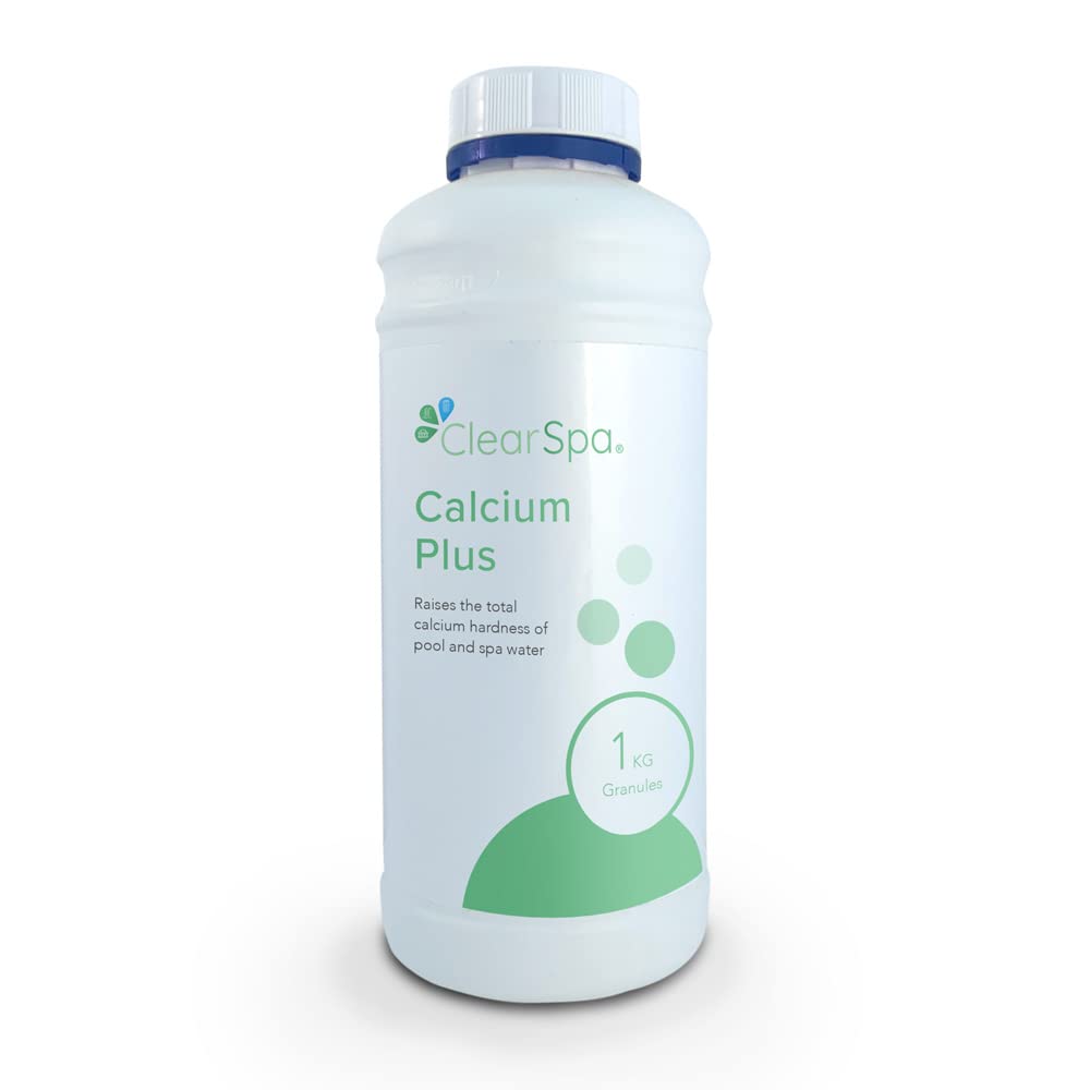 ClearSpa Calcium Hardness Increaser 1kg - Suitable for all Hot Tubs, Swimming Pools and Spas