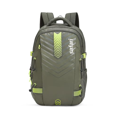 Image of Safari 43L Expandable Laptop Bag with Armor Base, Raincover, 3 Compartments, Compression Straps, Large Size Travel Bag, Ideal For 3-4 Days Staycations, Hiking, Office Bag