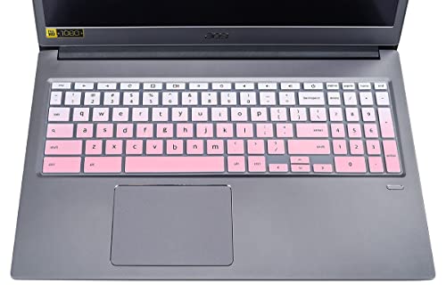 Protector de teclado para Acer Chromebook 15.6" Gradual Pink miniatura 3