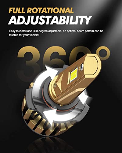 Sealight P1 9005/Hb3 Led Bulbs, 150W Super Bright Cool White, 6500K High Beam, Plug And Play, Pack Of 2 #TOP5