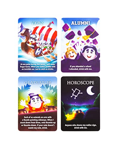 Lost Boy Entertainment King’s Cup Extreme - Party Games - Card Games for Adults - Drinking Games - Game Night - Date Night - Couples Games - Travel Games - Laugh and Drink - Get Buzzed - Thumbnail 7
