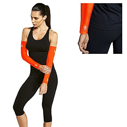 Manguito UV, Lupo Sport, Unissex Adulto, Orange, G