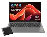 Lenovo IdeaPad 3i • 15.6' Full HD Touchscreen Laptop • Office 365 for Web • Intel Core i5 • 20GB Memory • 1TB（512SSD+500G External Drive • Windows 11| Ideal for Fun and Everyday Use