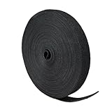 Multi-Purpose 393 Inch Reusable Cable Ties for Home Office & Entertainment – Ideal for Laptop, PC, TV, Gaming Consoles & More – Fastening Wire Organizer(Black)