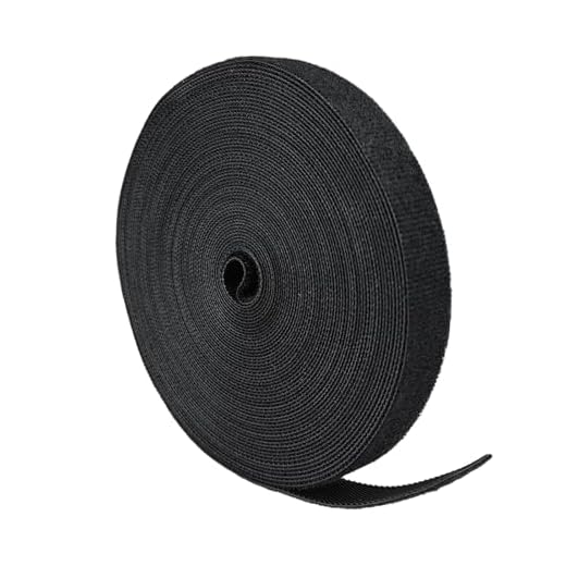 Multi-Purpose 393 Inch Reusable Cable Ties for Home Office & Entertainment - Ideal for Laptop, PC, TV, Gaming Consoles & More - Fastening Wire Organizer(Black)