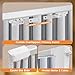 Smart Telescopic Curtain Track Kit Pre-Assembled, No Splicing/Cutting, AC Plug-in WiFi Motor (No Hub Required), Ceiling/Wall Mount, Tuya/Remote Control, Works with Alexa & Google Assistant (71