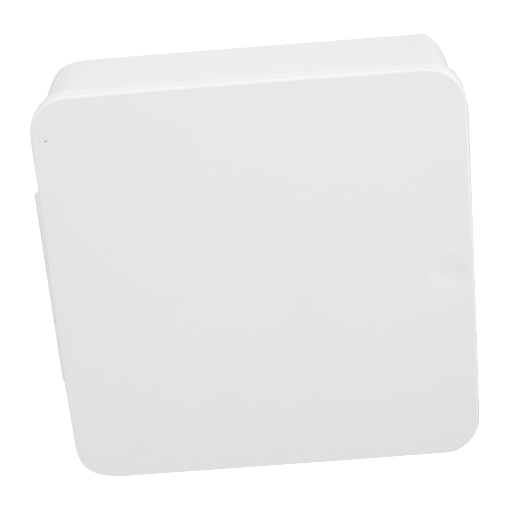 DECHOUS Portachiavi da Parete Magnetico Bianco in Plastico per Casa | Vano per Lettere, Fissaggio senza Fori, Stile Moderno e Aspetto Elegante, Uso in Fioreria e Libreria