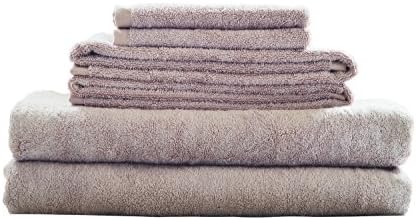100% Bamboo Fiber - Towel Set (6 Piece), Beige