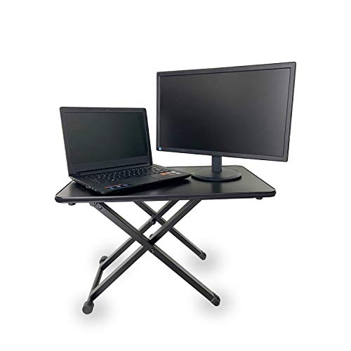 Best Deal 🛒 CommHub Height Adjustable Standing Steady Gas Spring Riser Desk Converter for Laptop PC Monitor Workstation and No Assembly Needed, Converts Any Desk or Cube to a Sit/Stand Up Desk in Seconds 🛒 Crazy Deals CommHub Height Adjustable Standing Steady Gas Spring Riser Desk Converter for Laptop PC Monitor Workstation and No Assembly Needed, Converts Any Desk or Cube to a Sit/Stand Up Desk in Seconds