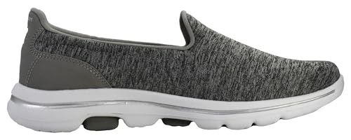 Skechers womens Go Walk 5 - Honor Sneaker, Grey, 7 US