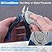 SPEEDWOX Mini Combination Pliers for Jewelry Making, Auto Mechanics, Electricians & Craftsmen - Blue & Black, Carbon Steel, Limited Warranty