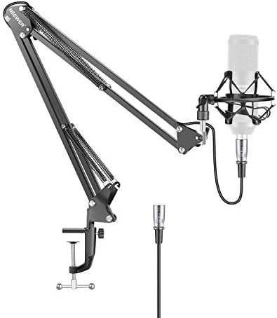Neewer NW-35 Metal Suspension Boom Scissor Arm Stand with Built-i...