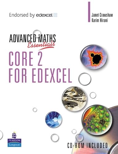 Image of A Level Maths Essentials Core 2 for Edexcel Book and CD-ROM (Edexcel GCE Maths)