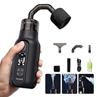 TELESIN C40 Tragbare Nebelmaschine, 40W Hand Nebelmaschine, Mini-Nebelmaschine mit Fernsteuerung für Fotografie, Outdoor-Veranstaltungen, Partys, Bühneneffekte, Hochzeiten-Rauch