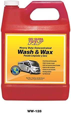 Gel-Gloss RV Wash and Wax - 128 oz. - WW-128