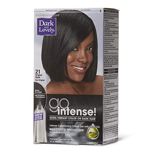 Dark & Lovely Go Intense Original Black Tinte Permanente