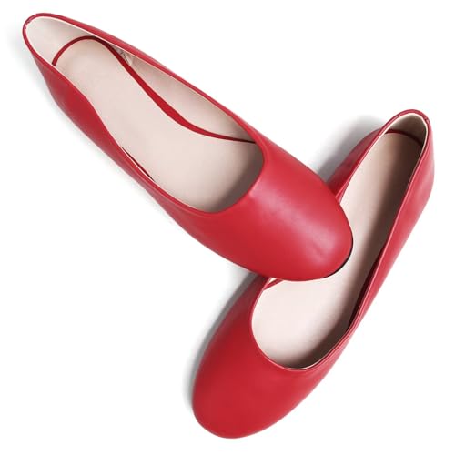 Image of SAILING LU Casual Shoes for Women Dressy Ballet Flats | Comfort Fit, Work Shoes,Casual for Women, Slip-Ons Loafers